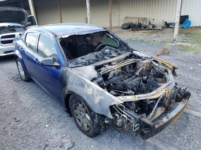 DODGE AVENGER SE 2012 with VIN 1C3CDZAB2CN168322 - Photo from auction