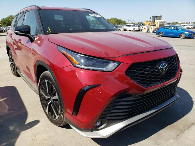 TOYOTA HIGHLANDER 2021 z numerem VIN 5TDLZRAH2MS086409 - Zdjęcie z aukcji