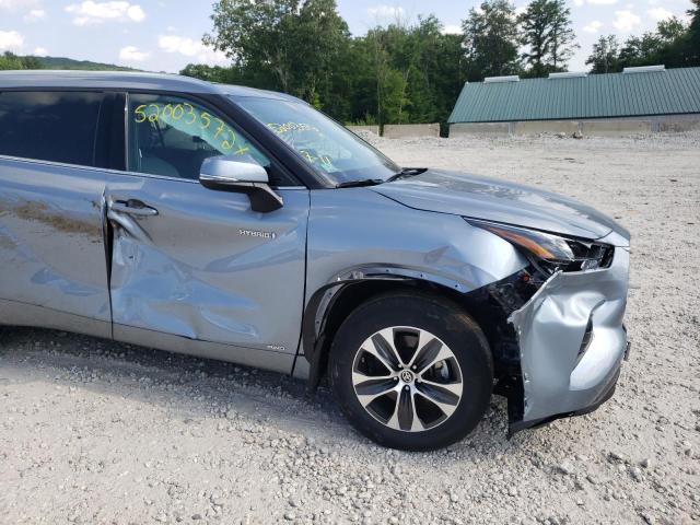 Photo 9 from auction – 2021 TOYOTA HIGHLANDER with VIN 5TDHBRCHXMS022951