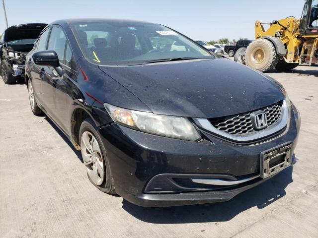 HONDA CIVIC LX 2014 with VIN 2HGFB2F54EH549580 - Photo from auction
