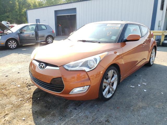 Photo 2 from auction – 2016 HYUNDAI VELOSTER with VIN KMHTC6AD7GU253548