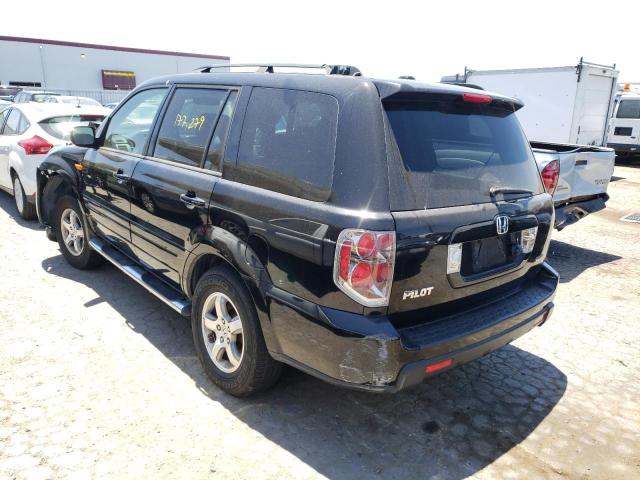 Photo 3 from auction – 2007 HONDA PILOT EXL with VIN 2HKYF18787H531369