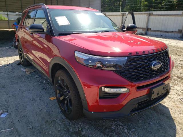 FORD EXPLORER S 2021 with VIN 1FM5K8GC6MGB38939 - Photo from auction