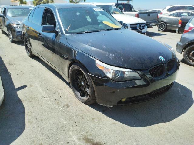 BMW 530 I 2007 with VIN WBANE73597CM51425 - Photo from auction