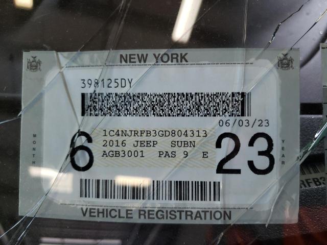 Photo 10 from auction – 2016 JEEP PATRIOT LA with VIN 1C4NJRFB3GD804313