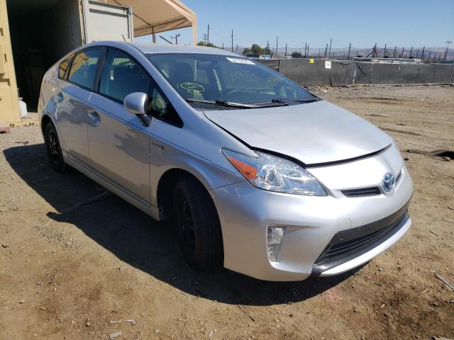 TOYOTA PRIUS 2012 with VIN JTDKN3DUXC5448844 - Photo from auction