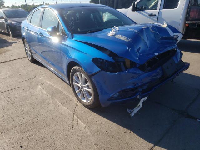FORD FUSION SE 2020 with VIN 3FA6P0HD6LR109067 - Photo from auction