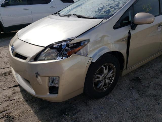 Photo 9 from auction – 2010 TOYOTA PRIUS with VIN JTDKN3DUXA0169355