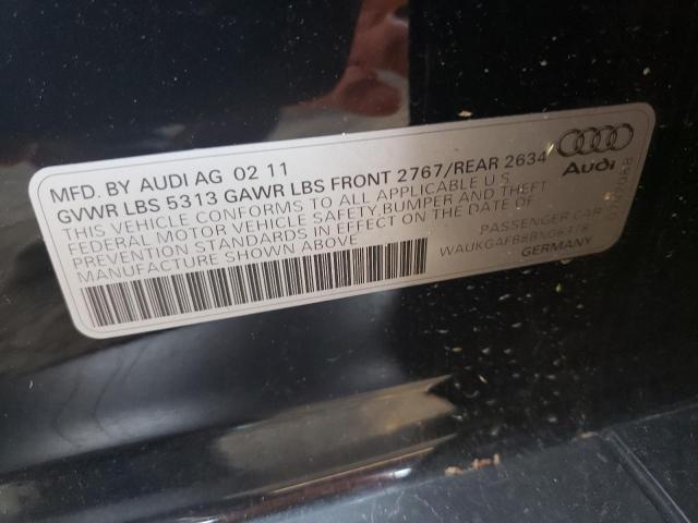 Photo 10 from auction – 2011 AUDI A6 PRESTIG with VIN WAUKGAFB8BN063787