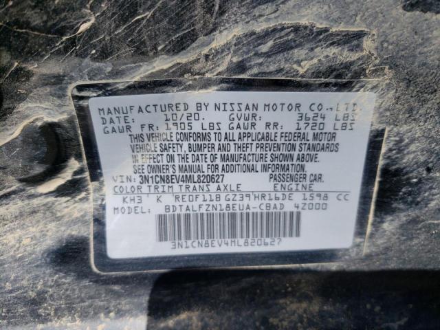 Photo 10 from auction – 2021 NISSAN VERSA SV with VIN 3N1CN8EV4ML820627