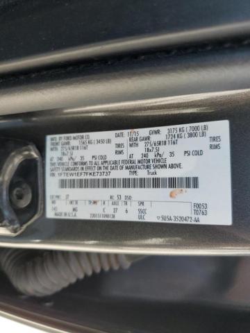 Photo 10 from auction – 2015 FORD F150 SUPER with VIN 1FTEW1EF7FKE73737