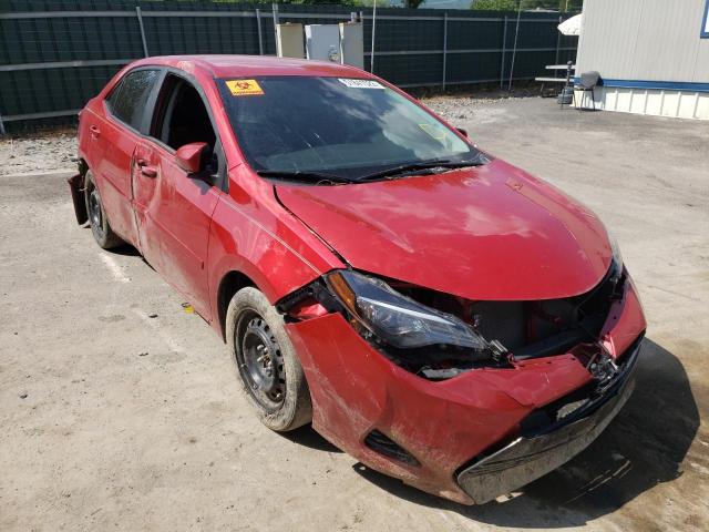 TOYOTA COROLLA L 2019 with VIN 2T1BURHE5KC142337 - Photo from auction