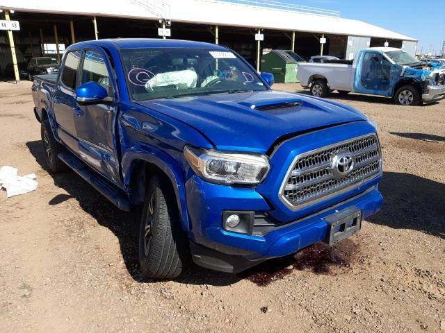 TOYOTA TACOMA DOU 2017 with VIN 3TMAZ5CN7HM027316 - Photo from auction
