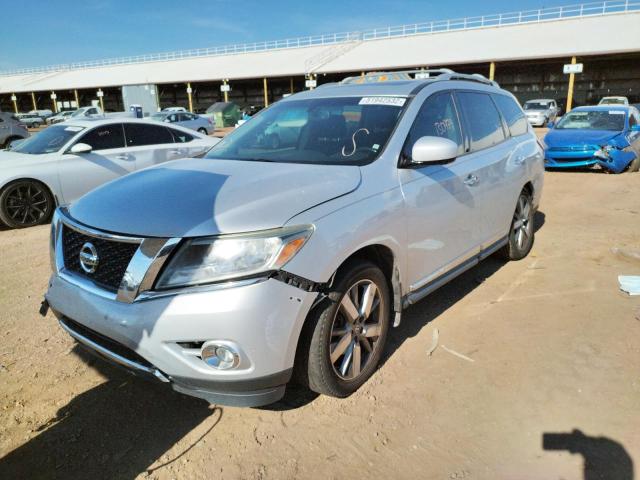 Photo 2 from auction – 2013 NISSAN PATHFINDER with VIN 5N1AR2MN9DC667094