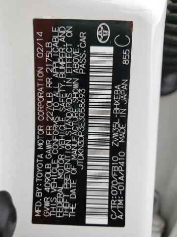 Photo 10 from auction – 2014 TOYOTA PRIUS PLUG with VIN JTDKN3DP3E3058693