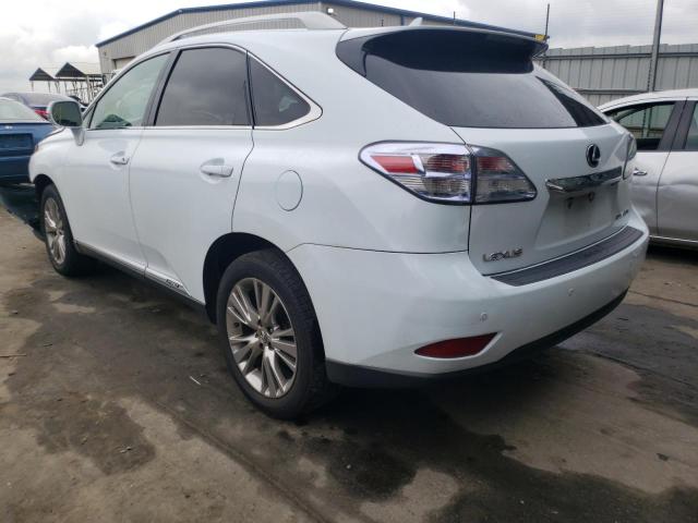 Photo 3 from auction – 2010 LEXUS RX 450 with VIN JTJBC1BA9A2405398