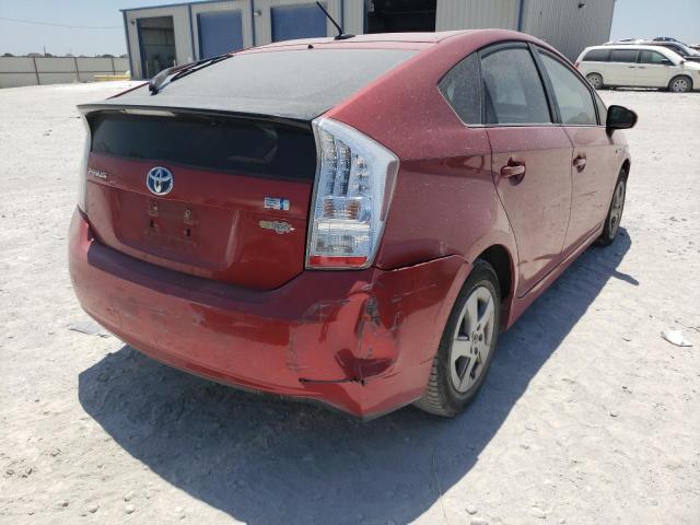 Photo 4 from auction – 2010 TOYOTA PRIUS with VIN JTDKN3DU8A1258965