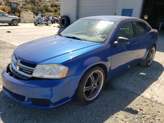 Photo 2 from auction – 2012 DODGE AVENGER SE with VIN 1C3CDZAB6CN148543