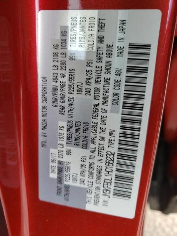 Photo 10 from auction – 2017 MAZDA CX-5 GRAND with VIN JM3KFBDL1H0166232