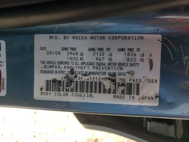Photo 10 from auction – 2010 MAZDA 3 I with VIN JM1BL1SF3A1212443