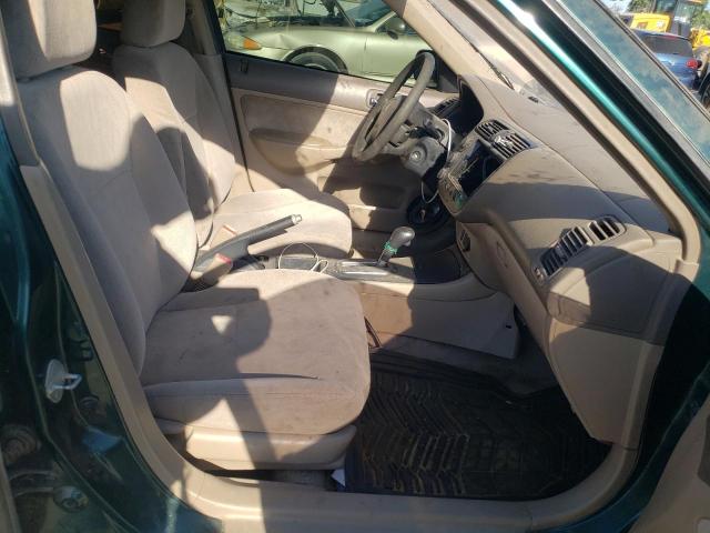 Photo 5 from auction – 2002 HONDA CIVIC LX with VIN JHMES16592S003395