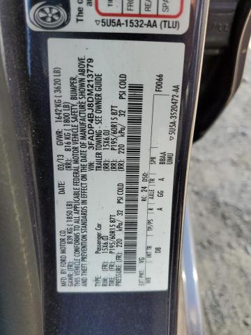 Photo 10 from auction – 2013 FORD FIESTA SE with VIN 3FADP4BJ8DM213779