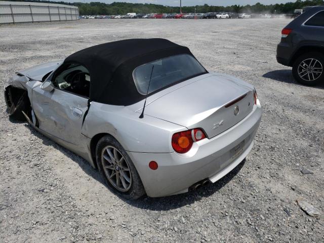 Photo 3 from auction – 2004 BMW Z4 2.5 with VIN 4USBT33524LS53330