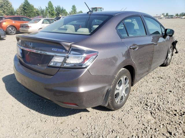 Photo 4 from auction – 2014 HONDA CIVIC HYBR with VIN 19XFB4F23EE200339