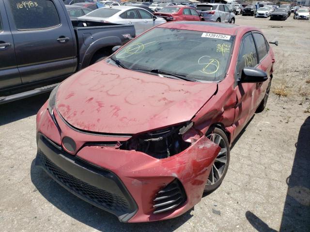 Photo 2 from auction – 2017 TOYOTA COROLLA L with VIN 5YFBURHE2HP627057