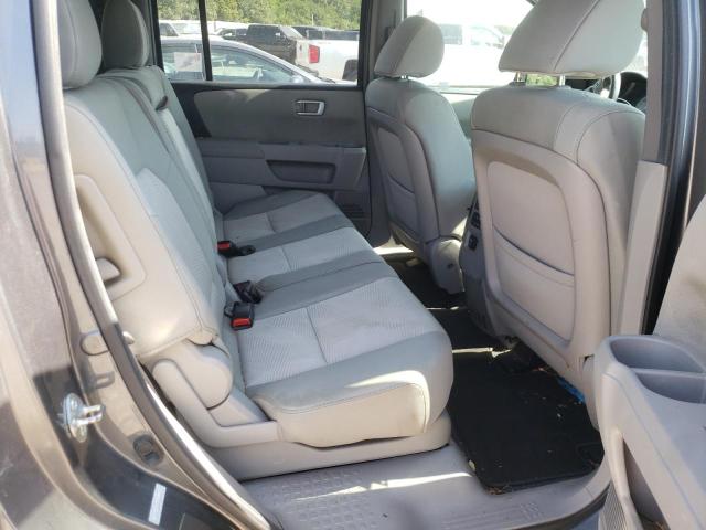 Photo 6 from auction – 2012 HONDA PILOT LX with VIN 5FNYF3H21CB016271