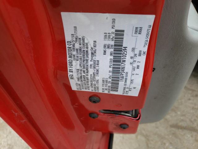 Photo 10 from auction – 2007 FORD FOCUS ZX4 with VIN 1FAFP34N17W102594