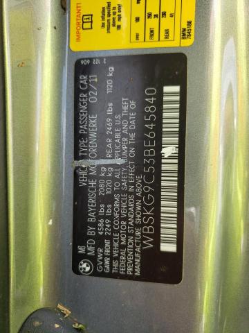 Photo 10 from auction – 2011 BMW M3 with VIN WBSKG9C53BE645840