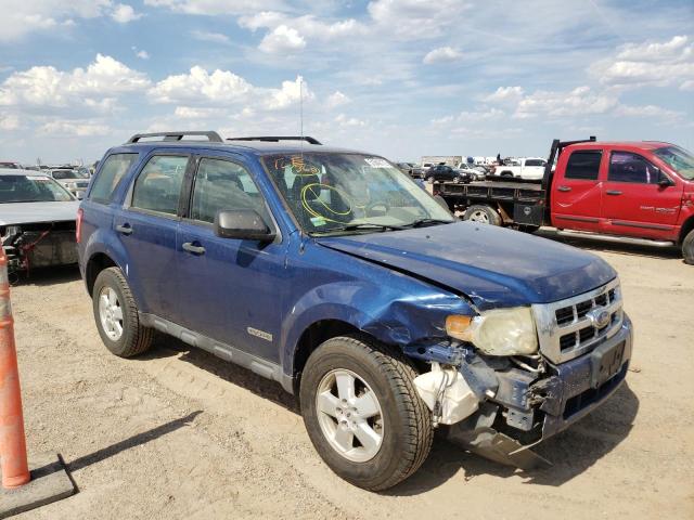 Photo 1 from auction – 2008 FORD ESCAPE XLS with VIN 1FMCU02Z38KB59054