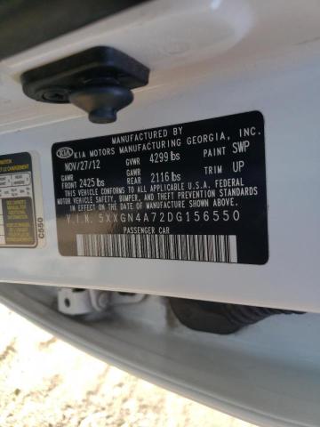 Photo 10 from auction – 2013 KIA OPTIMA EX with VIN 5XXGN4A72DG156550