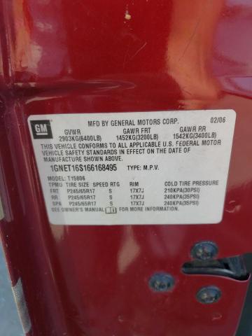 Photo 10 from auction – 2006 CHEVROLET TRAILBLAZE with VIN 1GNET16S166168495