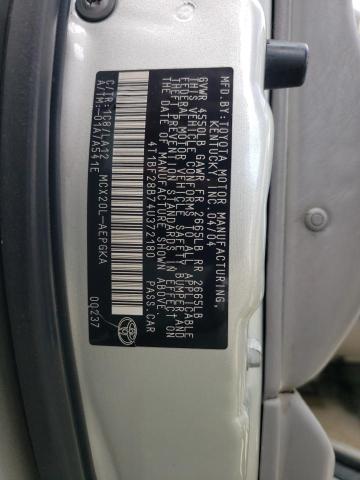 Photo 10 from auction – 2004 TOYOTA AVALON XL with VIN 4T1BF28B74U372180