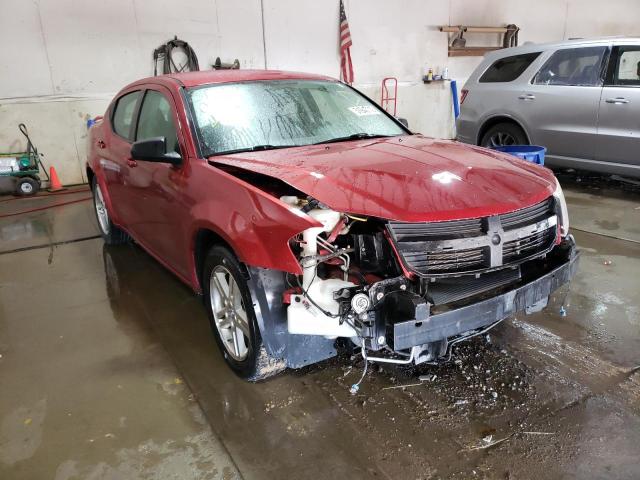 DODGE AVENGER SX 2008 with VIN 1B3LC56K48N254983 - Photo from auction
