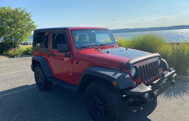 JEEP WRANGLER S 2014 with VIN 1C4AJWAG8EL129707 - Photo from auction