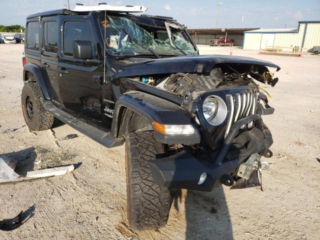 JEEP WRANGLER U 2018 with VIN 1C4HJXEG6JW140809 - Photo from auction