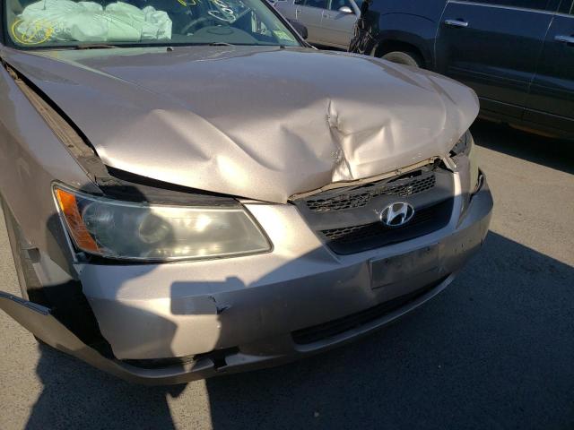 Photo 9 from auction – 2007 HYUNDAI SONATA SE with VIN 5NPEU46FX7H158453