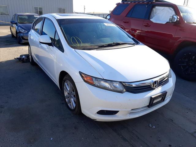 HONDA CIVIC EX 2012 with VIN 19XFB2F83CE377852 - Photo from auction