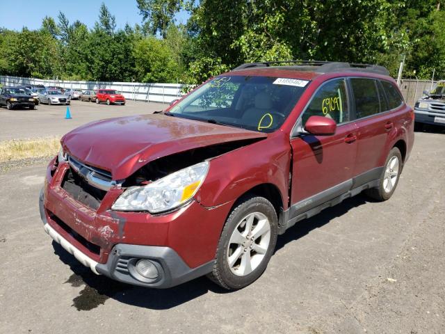 Photo 2 from auction – 2014 SUBARU OUTBACK with VIN 4S4BRBLC4E3292124