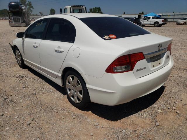 Photo 3 from auction – 2009 HONDA CIVIC LX with VIN 19XFA16569E042144