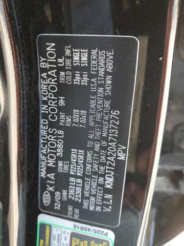 Photo 10 from auction – 2010 KIA SOUL + with VIN KNDJT2A20A7137276