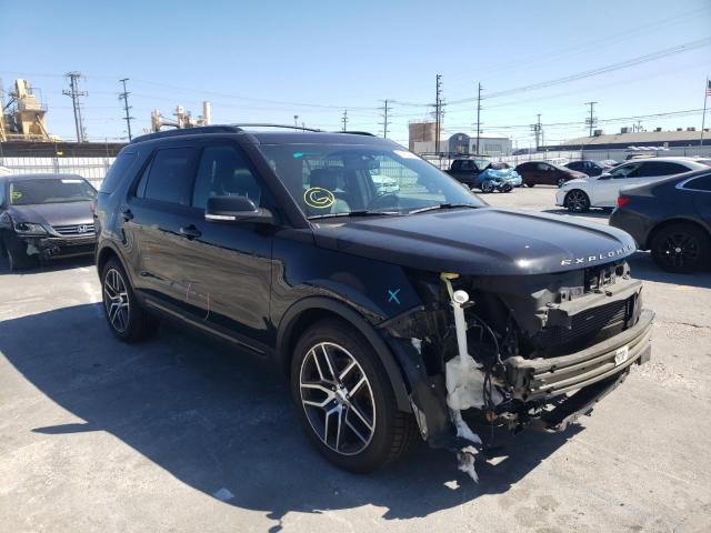 FORD EXPLORER S 2016 with VIN 1FM5K8GTXGGB95293 - Photo from auction