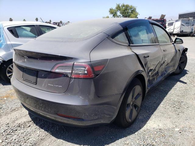 Photo 4 from auction – 2022 TESLA MODEL 3 with VIN 5YJ3E1EB1NF179446