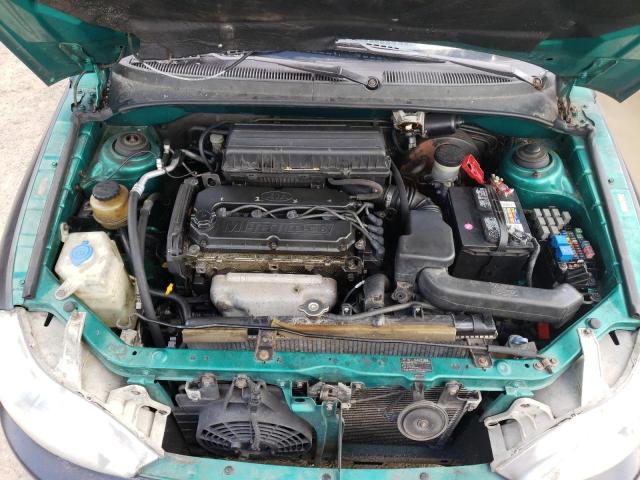 Photo 7 from auction – 2001 KIA RIO with VIN KNADC123516033447