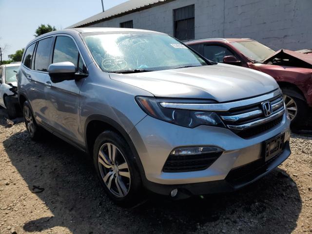 HONDA PILOT EXL 2017 with VIN 5FNYF6H50HB064413 - Photo from auction