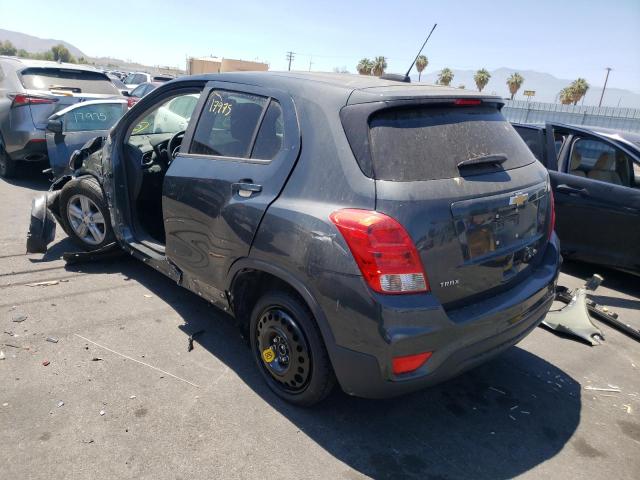 Photo 3 from auction – 2020 CHEVROLET TRAX LS with VIN 3GNCJKSB1LL164750