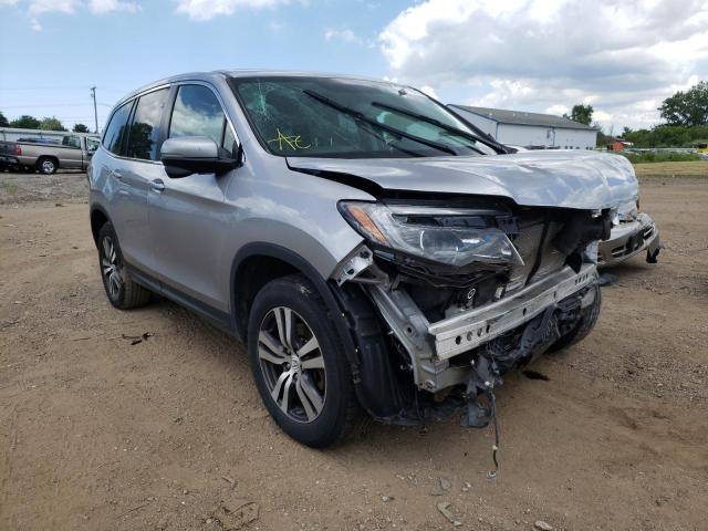HONDA PILOT EXL 2017 with VIN 5FNYF6H53HB087149 - Photo from auction